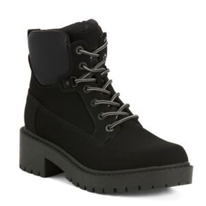 KENDALL + KYLIE Women’s Vegan Leather Weston Combat Hiking Boots‎ size 6.5